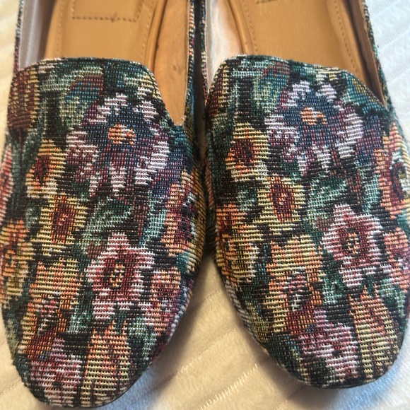 Me Too Gwen Block Heel Loafers for Women - Multicolor Tapestry - Picture 14 of 14